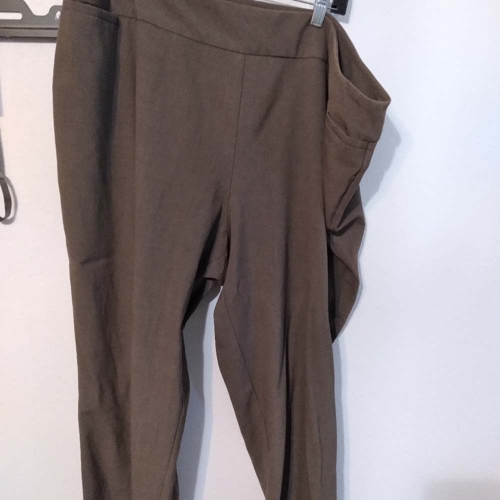Brown dress slacks